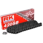 Cadena RK 420SB con 134 eslabones negro - motoscamaralweb.com