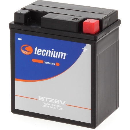 Batería TECNIUM activada de fábrica BTZ8V - motoscamaralweb.com