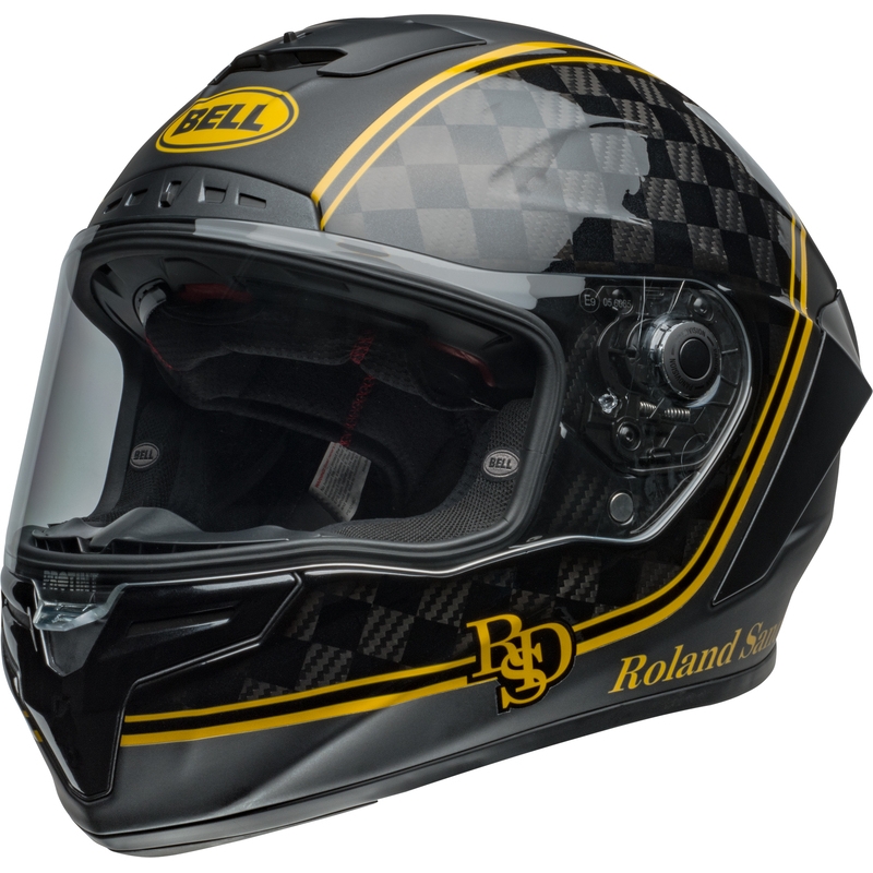 Casco BELL Race Star DLX Flex - RSD Player Matte/Gloss Black/Gold - motoscamaralweb.com Casco BELL Race Star DLX Flex - RSD Player Matte/Gloss Black/Gold - motoscamaralweb.com