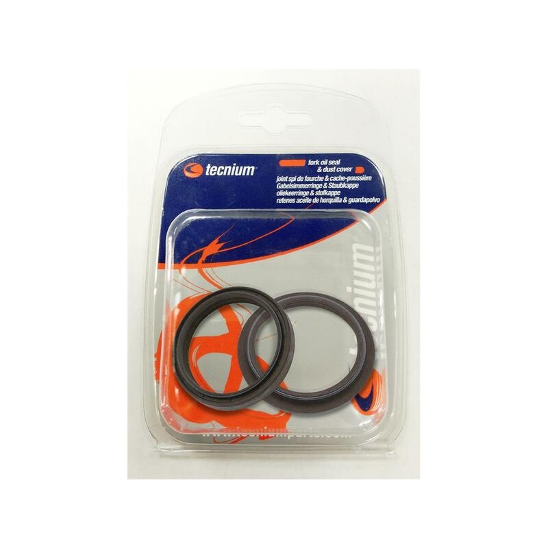 Kit de retenes y guardapolvos de horquilla TECNIUM Blue Label - Showa Ø45 mm - motoscamaralweb.com Kit de retenes y guardapolvos de horquilla TECNIUM Blue Label - Showa Ø45 mm - motoscamaralweb.com