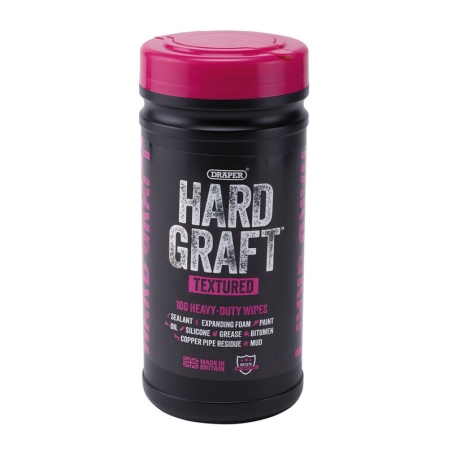 Toallitas multiusos texturizadas DRAPER Hard Graft (paquete de 100) - motoscamaralweb.com