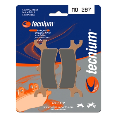 Pastillas de freno Tecnium MO287 Sinterizadas - motoscamaralweb.com