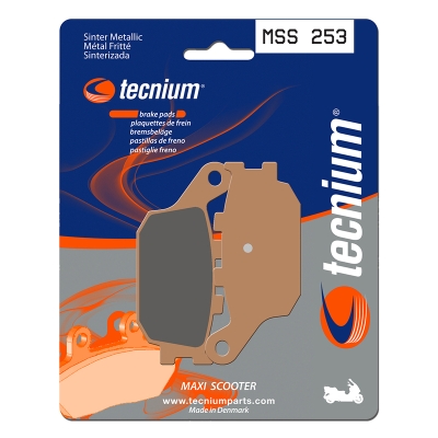 Pastillas de freno Tecnium MSS253 Sinterizadas - motoscamaralweb.com