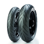 Neumático PIRELLI DIABLO ROSSO III (F) (K) Kawasaki Ninja H2 120/70 ZR 17 M/C (58W) TL - motoscamaralweb.com