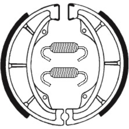 Zapatas de freno Tecnium BA014 - motoscamaralweb.com