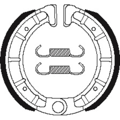 Zapatas de freno Tecnium BA206 - motoscamaralweb.com