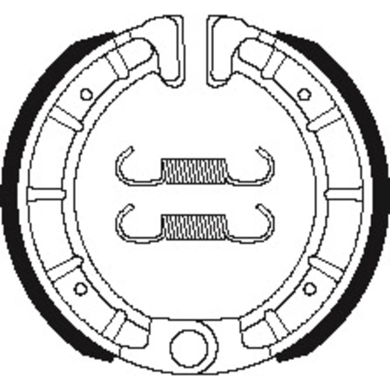Zapatas de freno Tecnium BA206 - motoscamaralweb.com