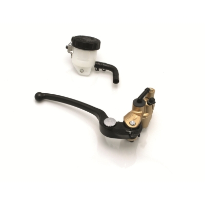 Bomba de freno NISSIN Radial Ø19 Oro/Negro - motoscamaralweb.com