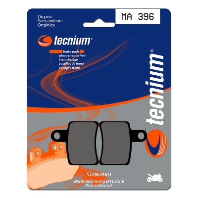 Pastillas de freno Tecnium MA396 Orgánicas - motoscamaralweb.com