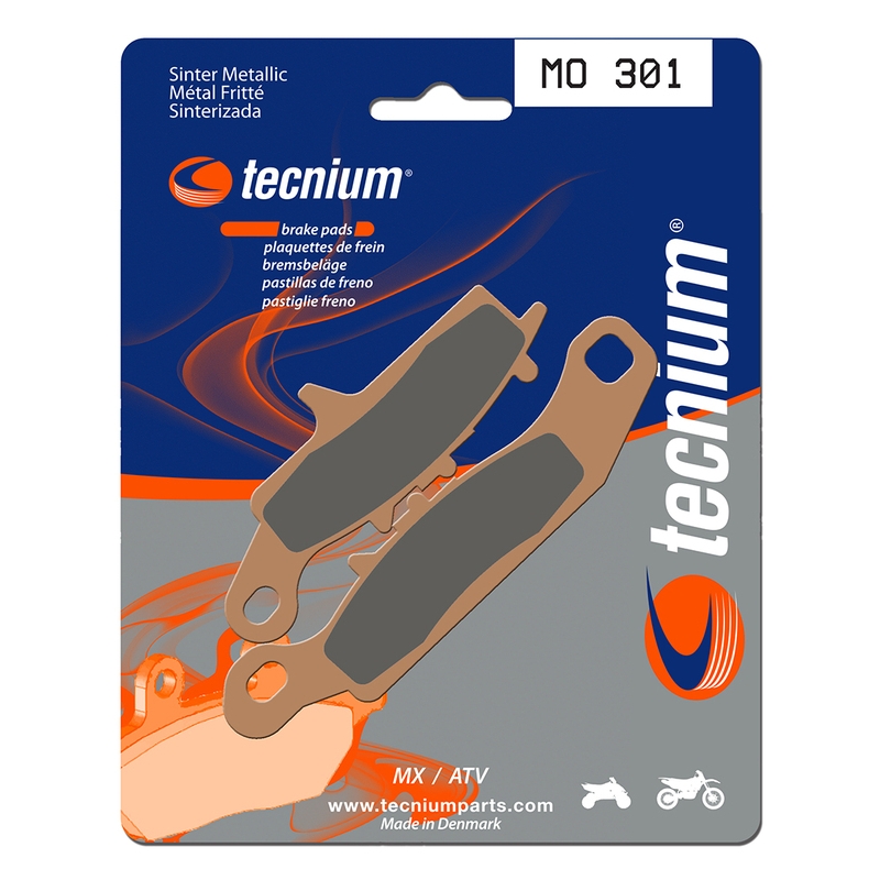 Pastillas de freno Tecnium MO301 Sinterizadas - motoscamaralweb.com Pastillas de freno Tecnium MO301 Sinterizadas - motoscamaralweb.com