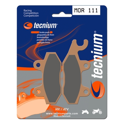 Pastillas de freno Tecnium MOR111 Sinterizadas - motoscamaralweb.com