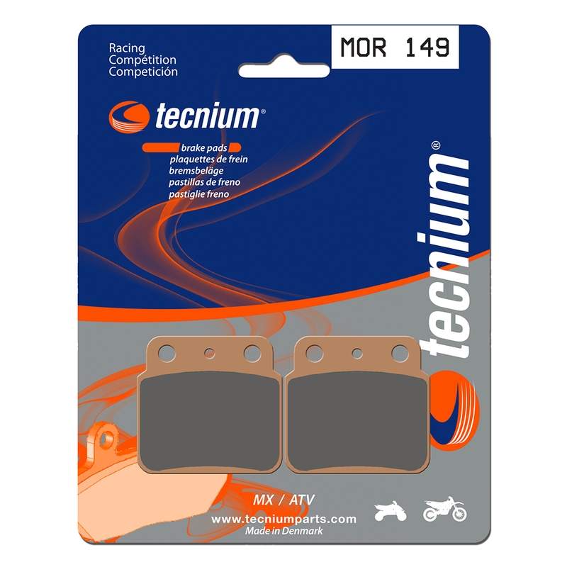Pastillas de freno Tecnium MOR138 Sinterizadas - motoscamaralweb.com