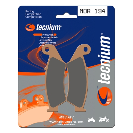 Pastillas de freno Tecnium MOR194 Sinterizadas - motoscamaralweb.com