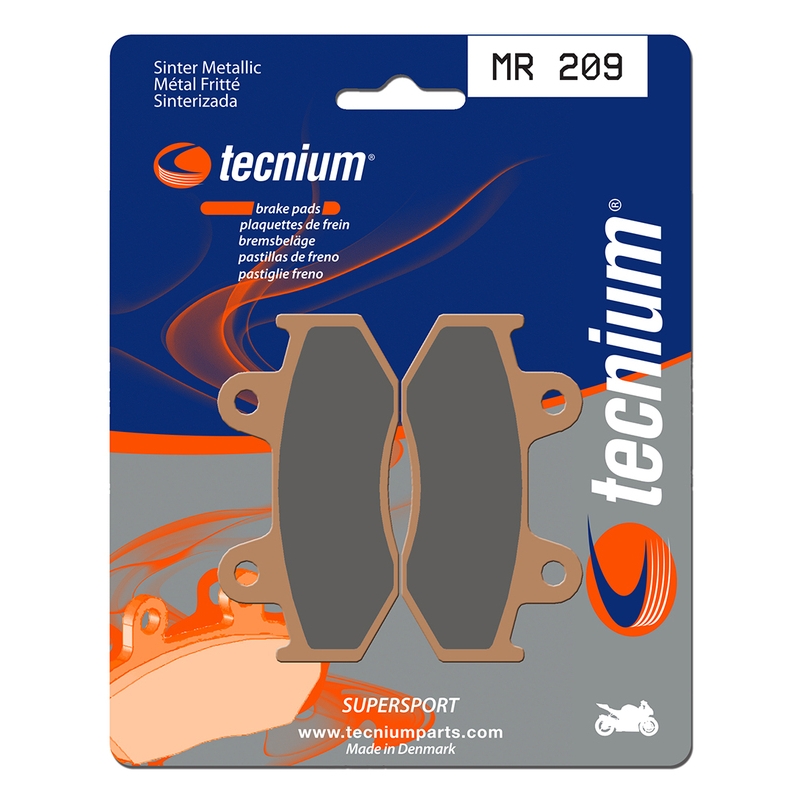 Pastillas de freno Tecnium MR209 Sinterizadas - motoscamaralweb.com Pastillas de freno Tecnium MR209 Sinterizadas - motoscamaralweb.com