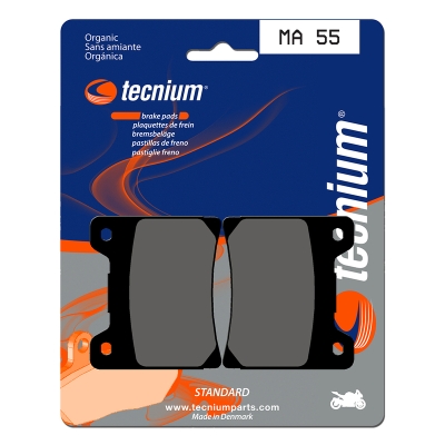 Pastillas de freno Tecnium MA55 Orgánicas - motoscamaralweb.com