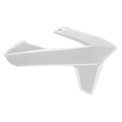 Paneles laterales de radiador POLISPORT - Blanco - motoscamaralweb.com