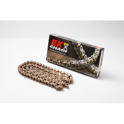 Cadena EK 520SRX2 QX-Ring 520 (remachado sin herramienta especial) - motoscamaralweb.com