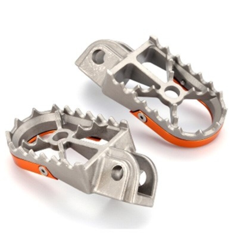 Estriberas Off Road gris/naranja Ktm - motoscamaralweb.com Estriberas Off Road gris/naranja Ktm - motoscamaralweb.com