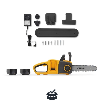 STIGA Motosierra de batería CS 300e Kit - motoscamaralweb.com