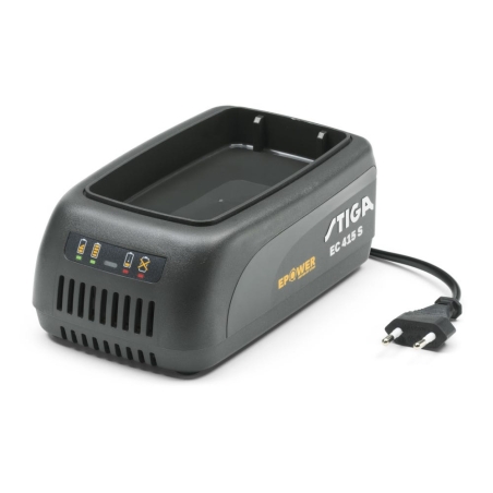 STIGA Kit batería - Cargador de batería EC 415 S - motoscamaralweb.com