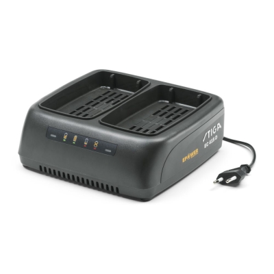 STIGA Kit batería - Cargador de batería EC 415 D - motoscamaralweb.com