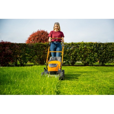 STIGA Cortacésped de batería Collector 48 S AE Kit - motoscamaralweb.com