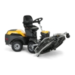 STIGA Tractor cortacésped de corte frontal de gasolina Park 700 WX - motoscamaralweb.com