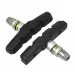 ALHONGA Juego de 4 zapatas de freno V-Brake. Color Negro - motoscamaralweb.com