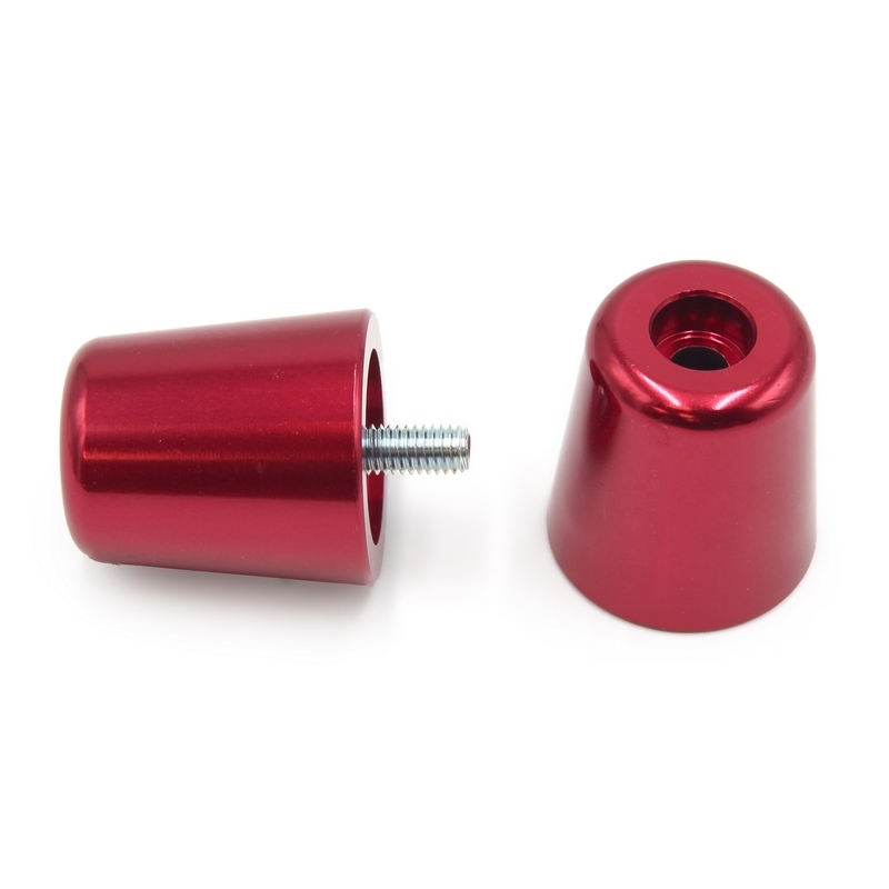 Juego contrapesos manillar V PARTS aluminio Piaggio rojo - motoscamaralweb.com Juego contrapesos manillar V PARTS aluminio Piaggio rojo - motoscamaralweb.com