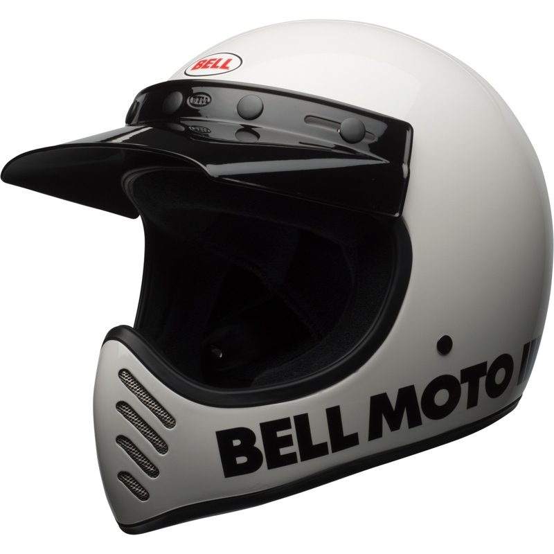 Casco BELL Moto-3 Classic - Blanco brillo - motoscamaralweb.com Casco BELL Moto-3 Classic - Blanco brillo - motoscamaralweb.com