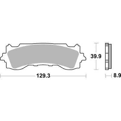 Pastillas de freno sinterizadas BREMBO - 07HO65SA - motoscamaralweb.com