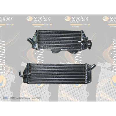 Radiador de aluminio soldado standard lado derecho - motoscamaralweb.com