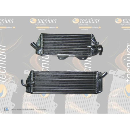 Radiador de aluminio soldado standard lado derecho - motoscamaralweb.com