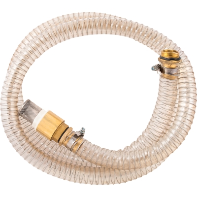 MANGUERA ASPIRACION BT2M 1' C/FILTRO VALVULA ANTIRRETORNO Y CONECTOR-
