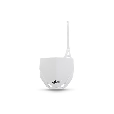 Porta-números delantero UFO blanco Yamaha YZ65 - motoscamaralweb.com