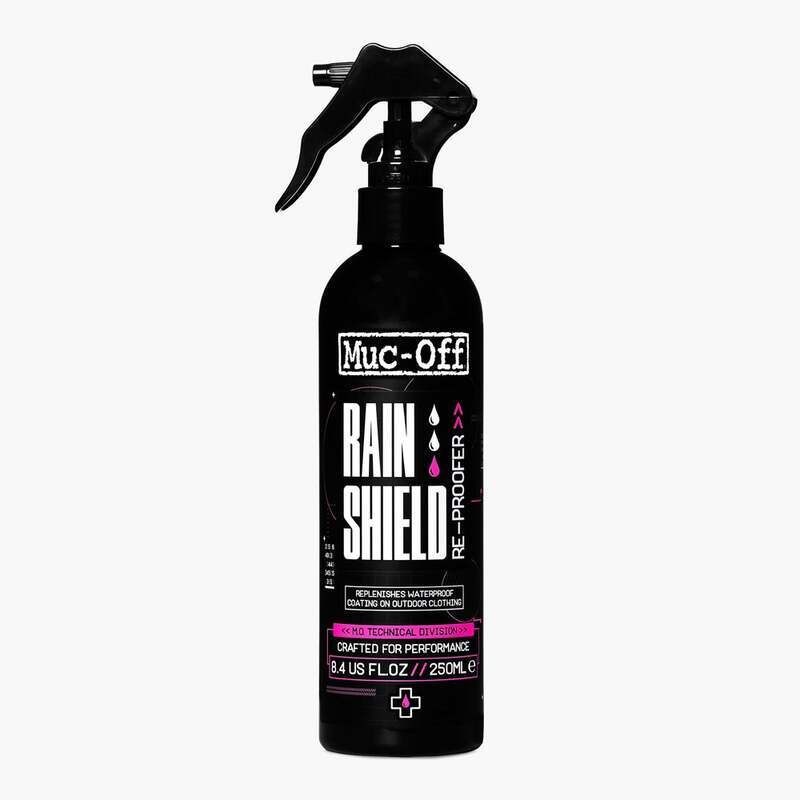 MUC-OFF Rain Shield Re-proofer X12 - motoscamaralweb.com