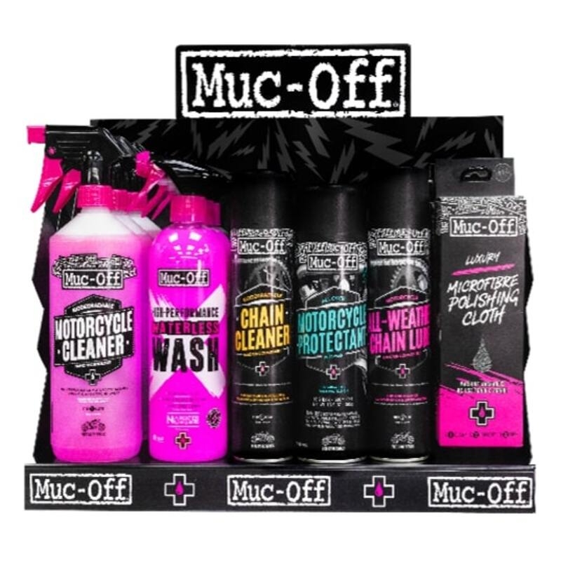 Expositor mural metálico MUC-OFF City Moto - motoscamaralweb.com