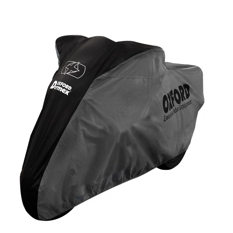 Funda de moto para interior OXFORD Dormex - Moto / Scooter - Negro / Plata - S - motoscamaralweb.com Funda de moto para interior OXFORD Dormex - Moto / Scooter - Negro / Plata - S - motoscamaralweb.com