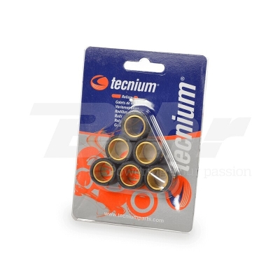 Rodillos de variador TECNIUM 20x17mm 10gr - 6 piezas- motoscamaralweb.