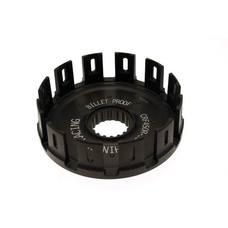 Campana de embrague HINSON aluminio con gomas amortiguadoras y engranaje de arranque - motoscamaralweb.com