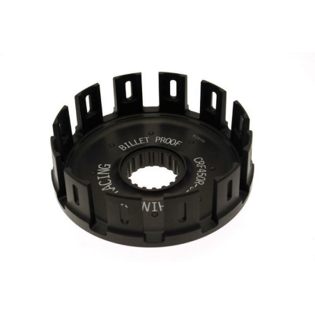 Campana de embrague HINSON aluminio con gomas amortiguadoras y engranaje de arranque - motoscamaralweb.com