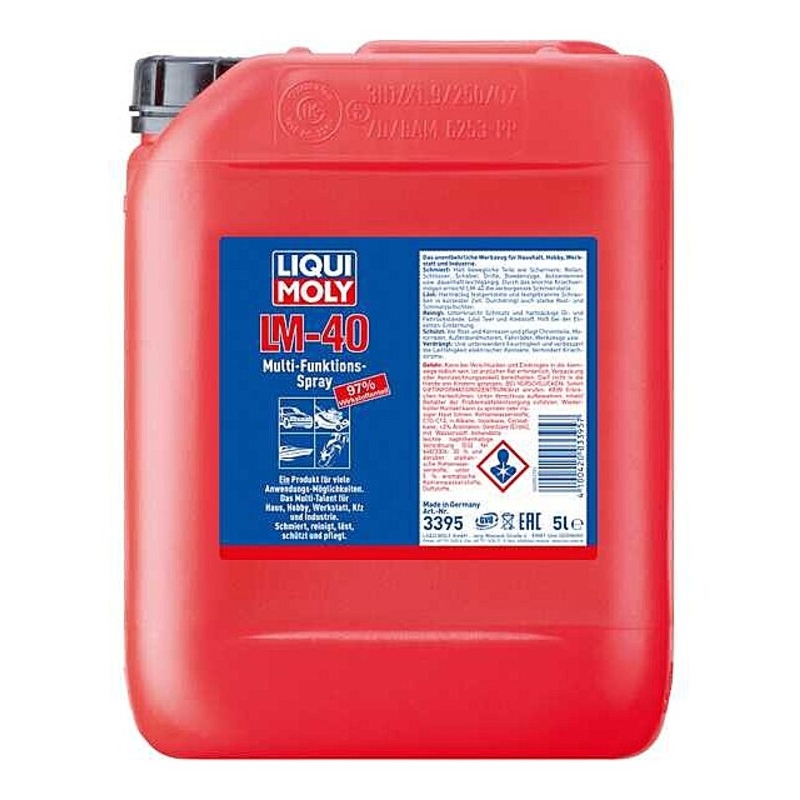 LM 40 Spray multiusos LIQUI MOLY - Garrafa 5L - motoscamaralweb.com