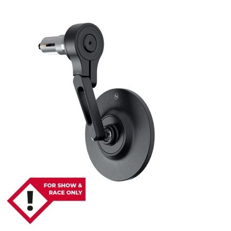 Retrovisor contrapeso de manillar HIGHSIDER Conero-XS Evo - corto - negro - motoscamaralweb.com