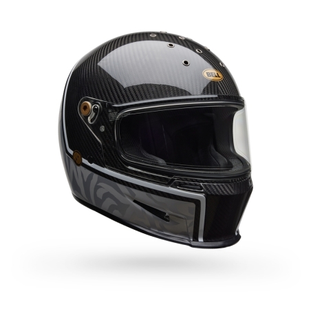 Casco BELL Eliminator Carbon - RSD Journey Satin/Gloss Black/Gray - motoscamaralweb.com