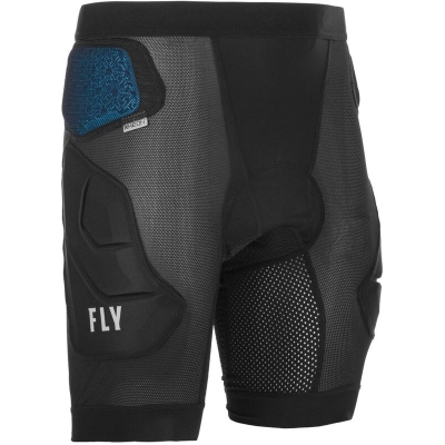 Pantalón corto con protección FLY RACING Revel Impact - Negro - motoscamaralweb.com
