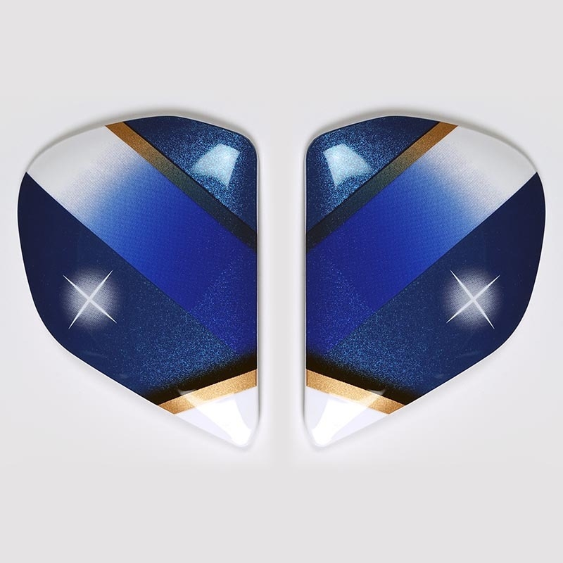 Cubiertas laterales ARAI PEDROSA-SAMURAI Réplica (Compatible sistema VAS-V) - motoscamaralweb.com