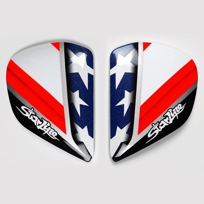Cubiertas laterales ARAI HAYDEN Réplica (Compatible sistema VAS-V) - motoscamaralweb.com