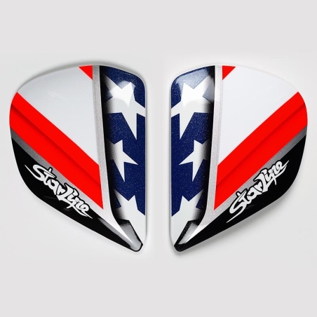 Cubiertas laterales ARAI HAYDEN Réplica (Compatible sistema VAS-V) - motoscamaralweb.com