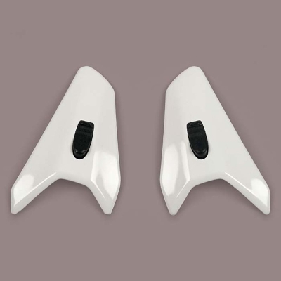 Ventilación frontal ARAI (TDF DUCT-3). Blanco - motoscamaralweb.com