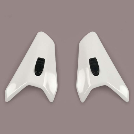 Ventilación frontal ARAI (TDF DUCT-3). Blanco - motoscamaralweb.com